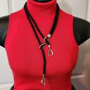 Heidi daus "Summer breeze" Lariat-style 30" cord necklace